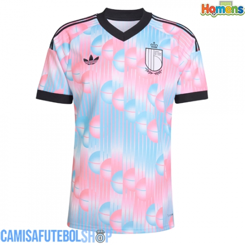 Camisa de time de futebol Bélgica Replicas 2º Equipamento Mundo 2026 Manga Curta